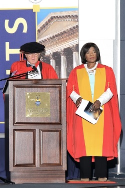 Advocate Thuli Madonsela receives an honorary LLD